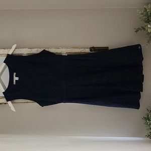 Like New, only worn once! Navy blue LC Lauren Conrad Cocktail Dress